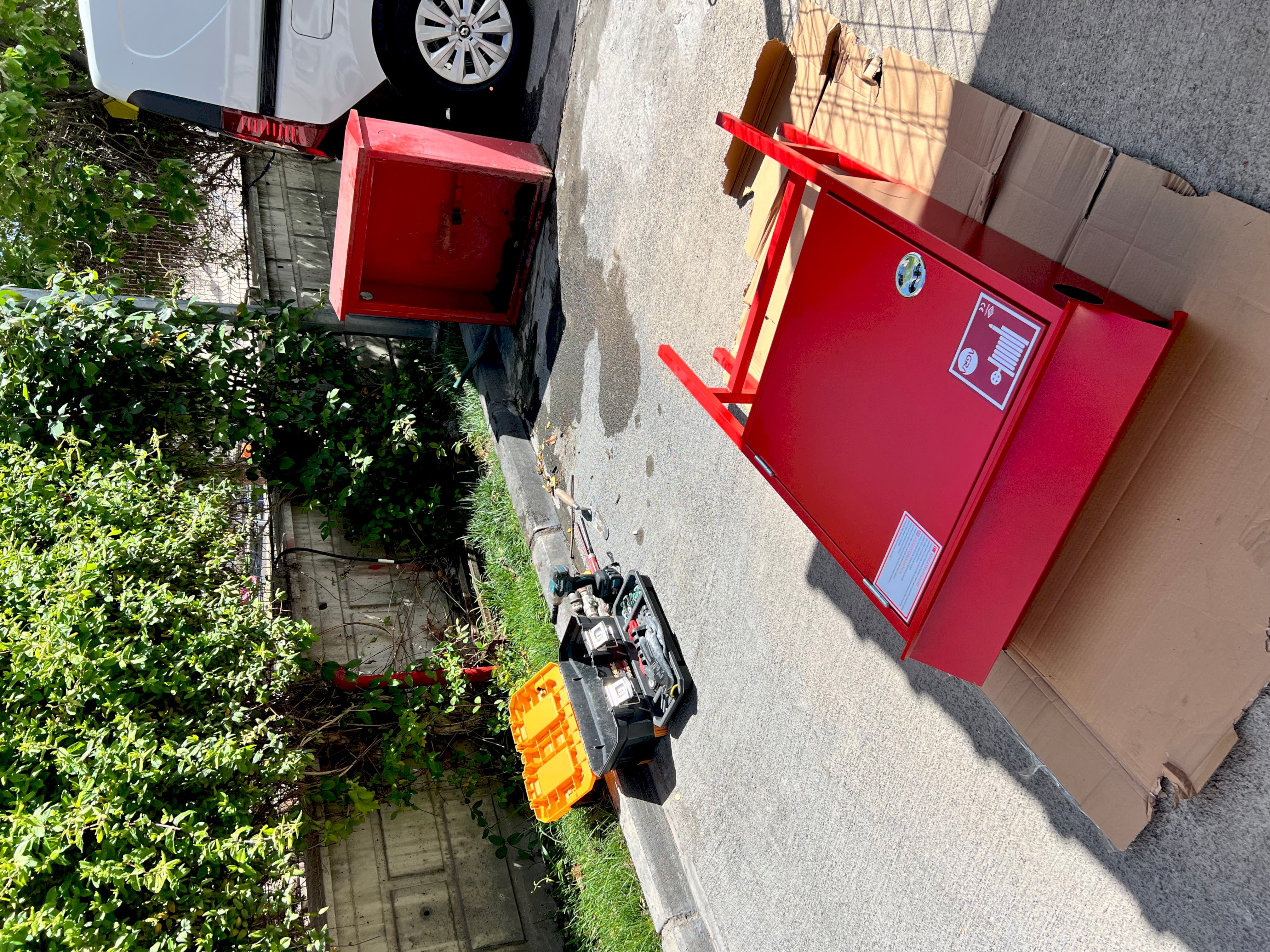 Yangın dolabı set değişimi 